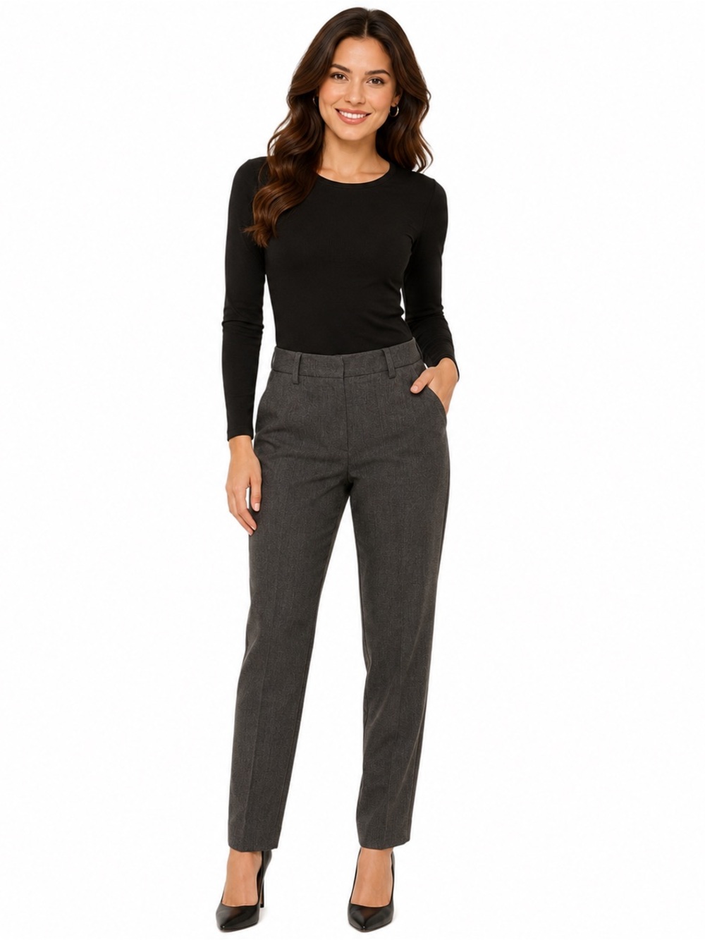 Lauren Ralph Lauren Women’s Gray Pants Size 6P